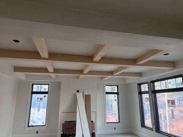 coffered ceiling